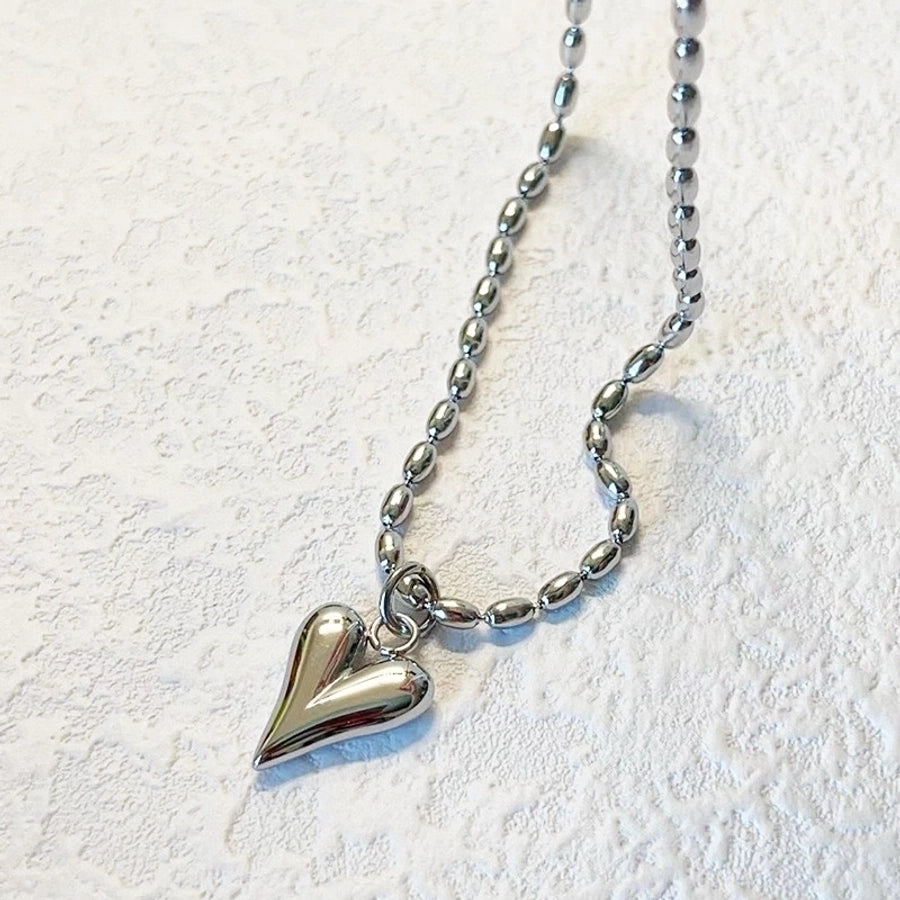 Classic Heart Necklace-18K Gold Plated