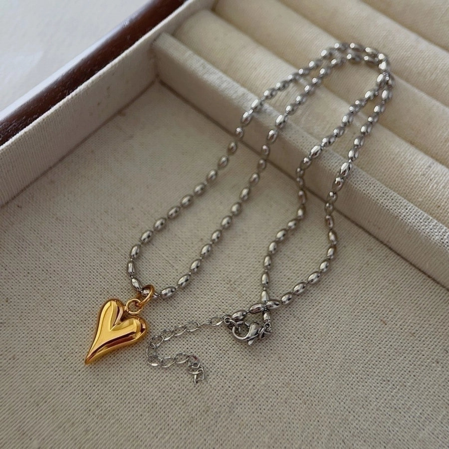 Classic Heart Necklace-18K Gold Plated