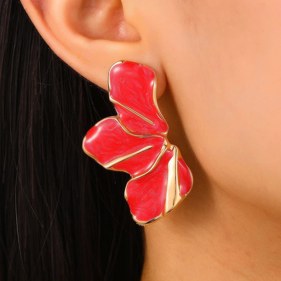 Flower Petal Earrings