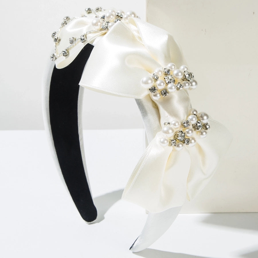 Bow Rhinestones Hair Band