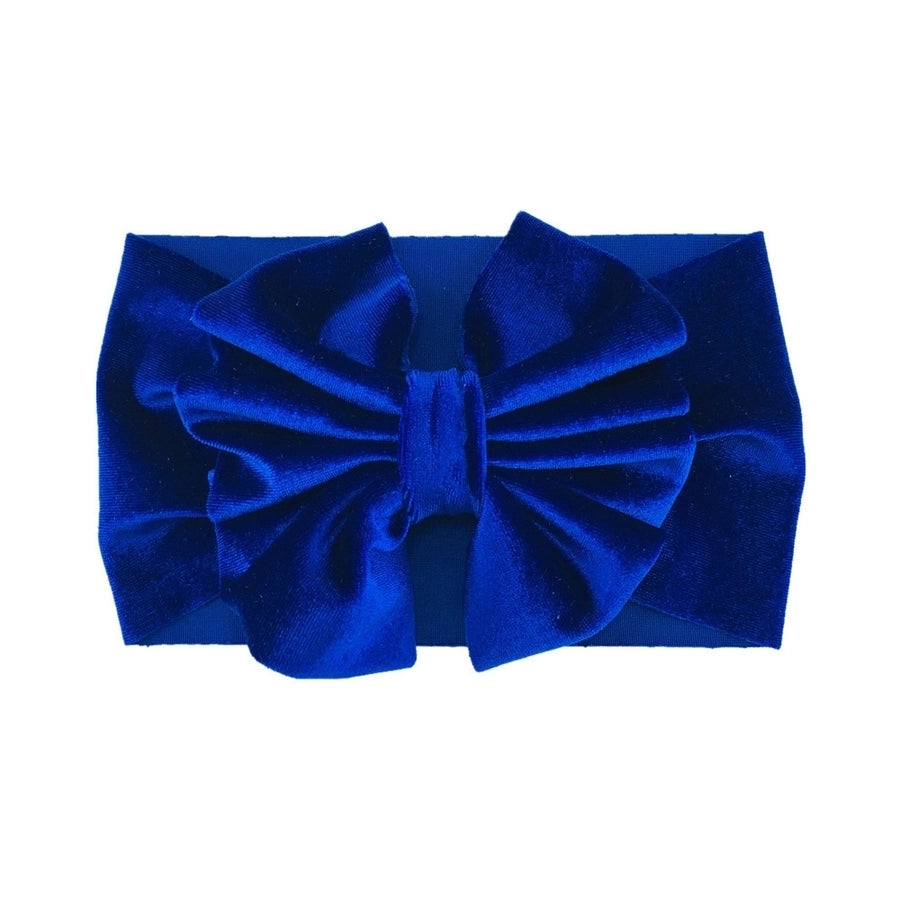 Velour Bowknot Hair Band