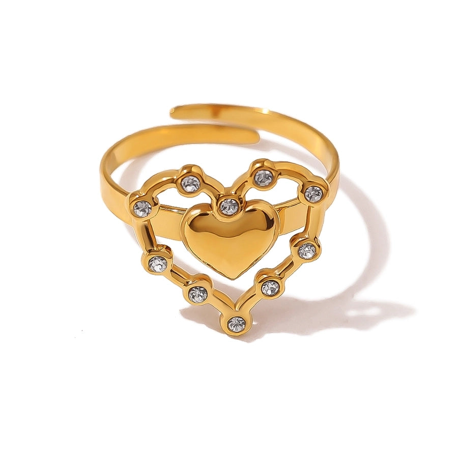 French Style Ring (18K Gold Plated)