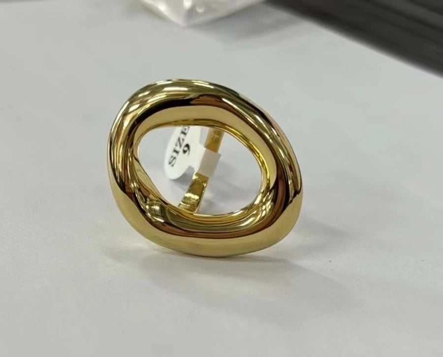 Oval Shaped Ring