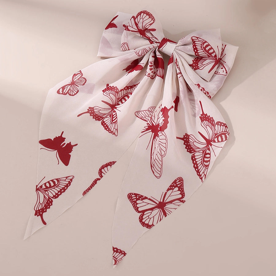 Butterfly Print Hairclip