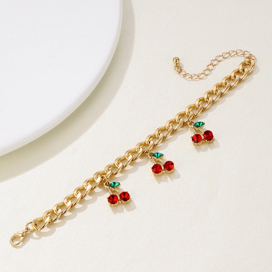 Red cherry Necklace