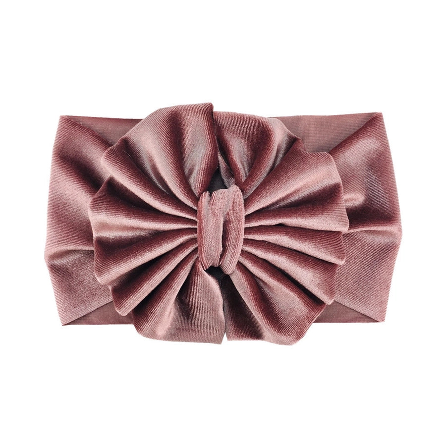 Velour Bowknot Hair Band