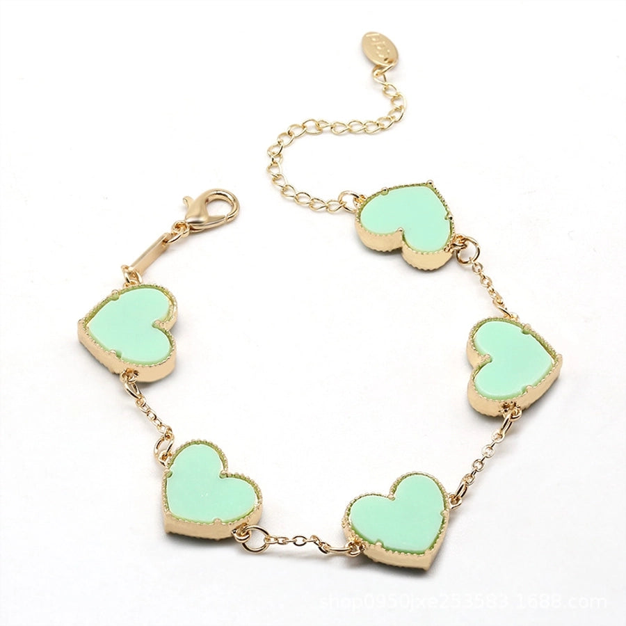 Heart Chain Bracelets