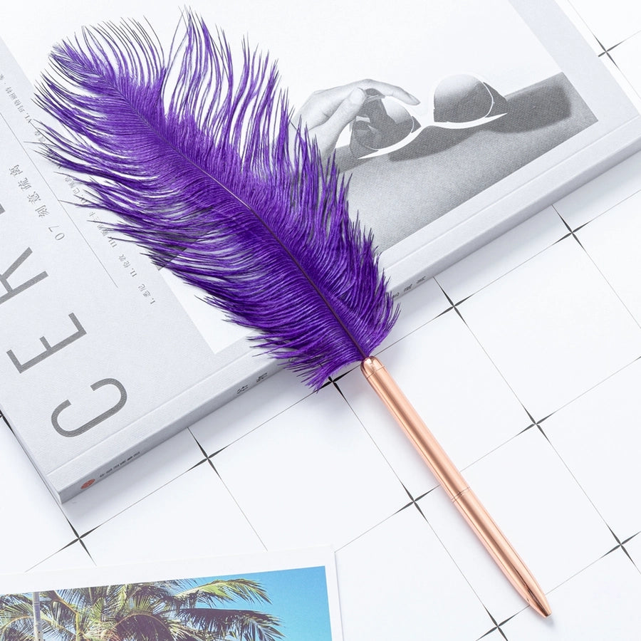 Feather pen