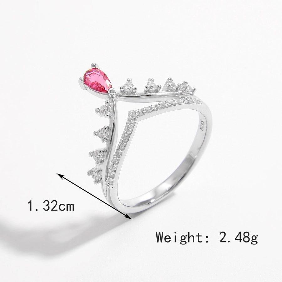 Sterling Silver Crown Rings