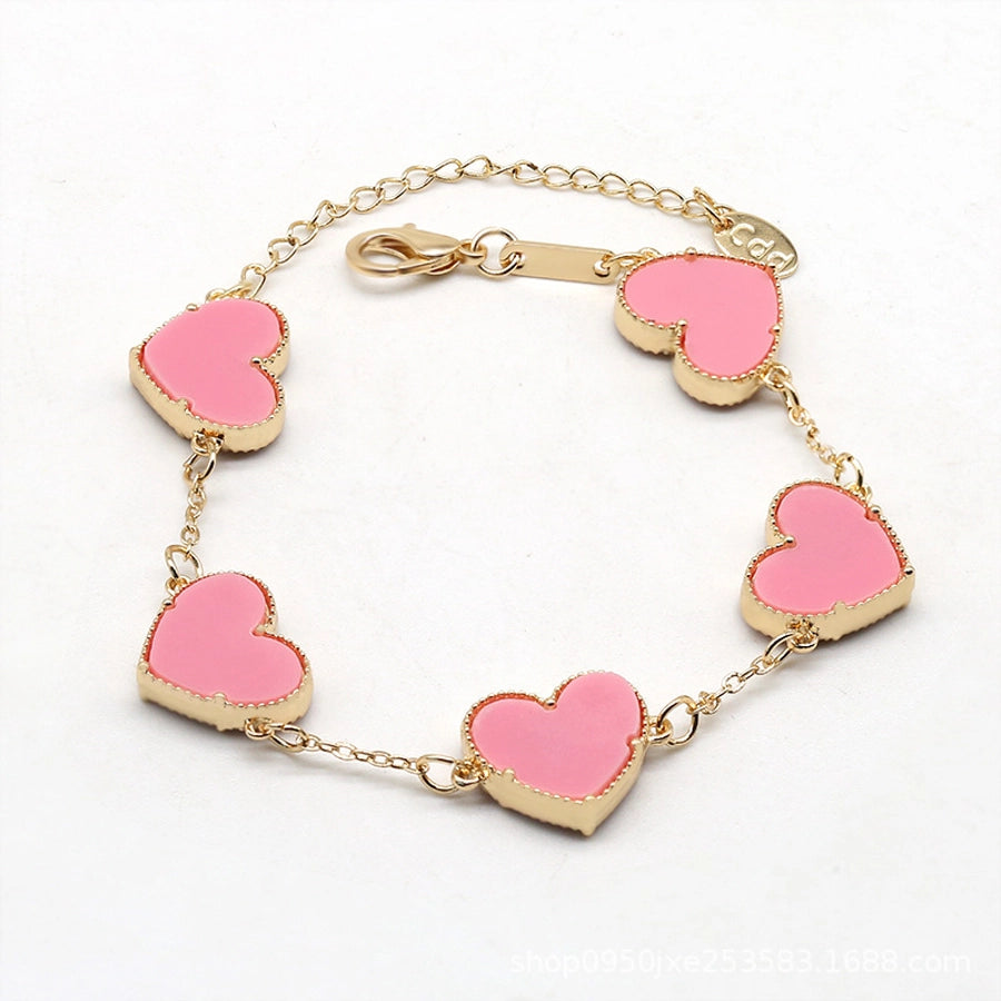 Heart Chain Bracelets