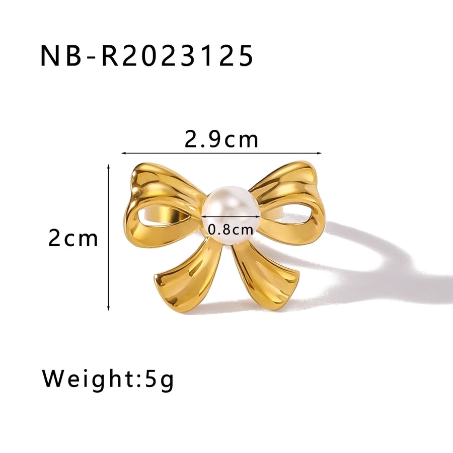 Gold Bow Knot Collection (18K Gold Plated)