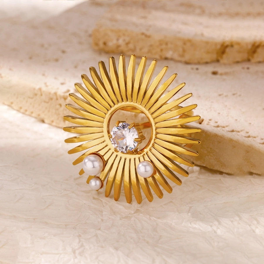 Scallop Open Rings