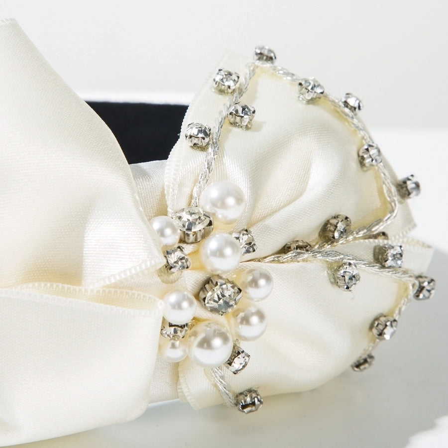 Bow Rhinestones Hair Band