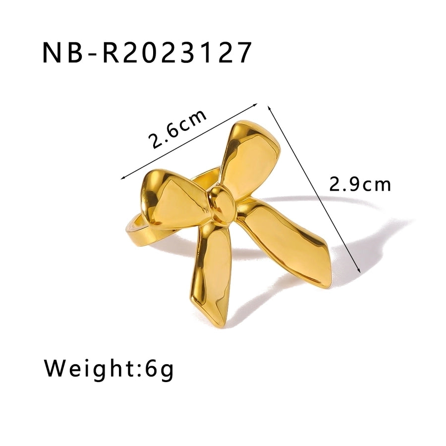 Gold Bow Knot Collection (18K Gold Plated)