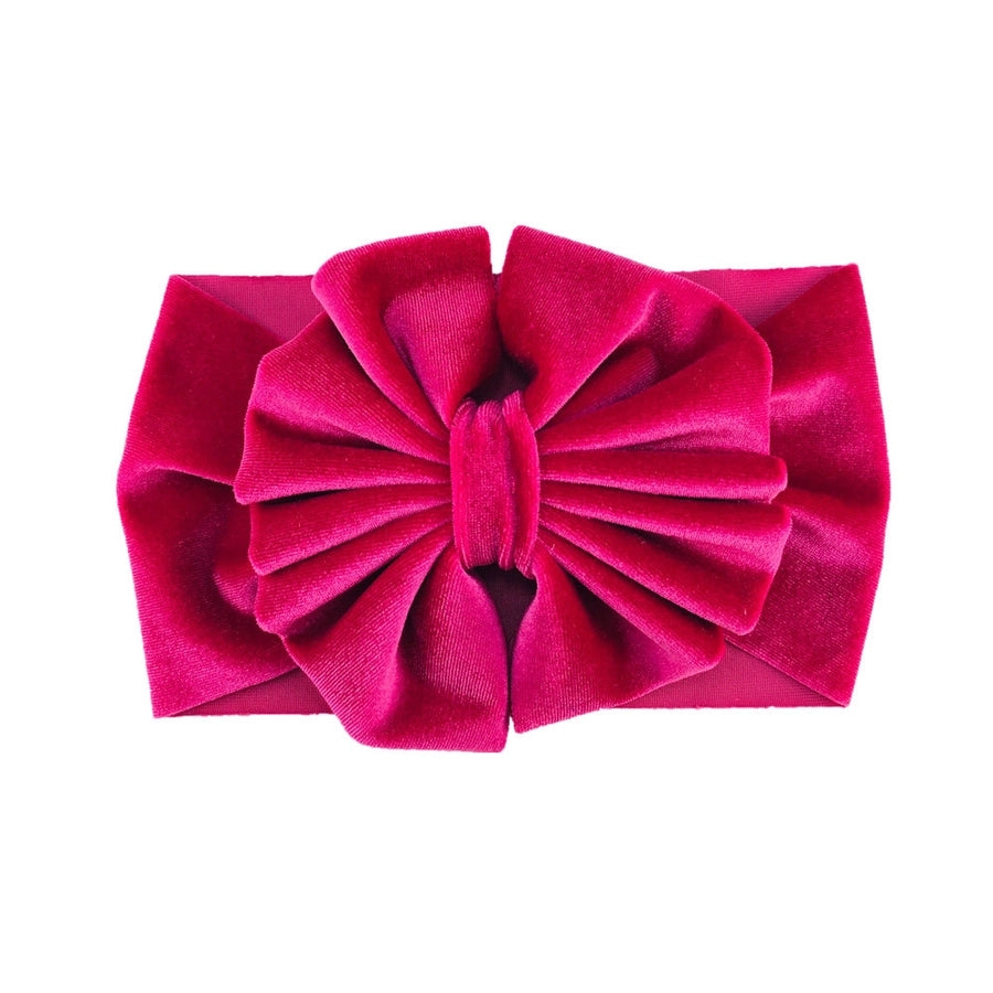 Velour Bowknot Hair Band