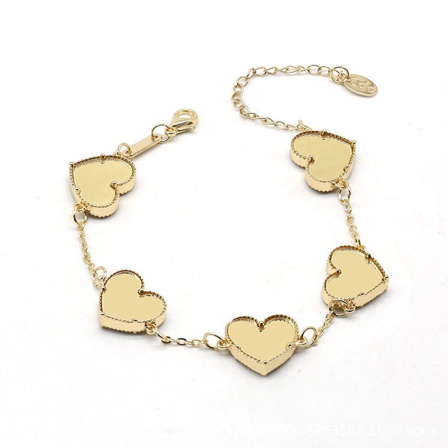 Heart Chain Bracelets