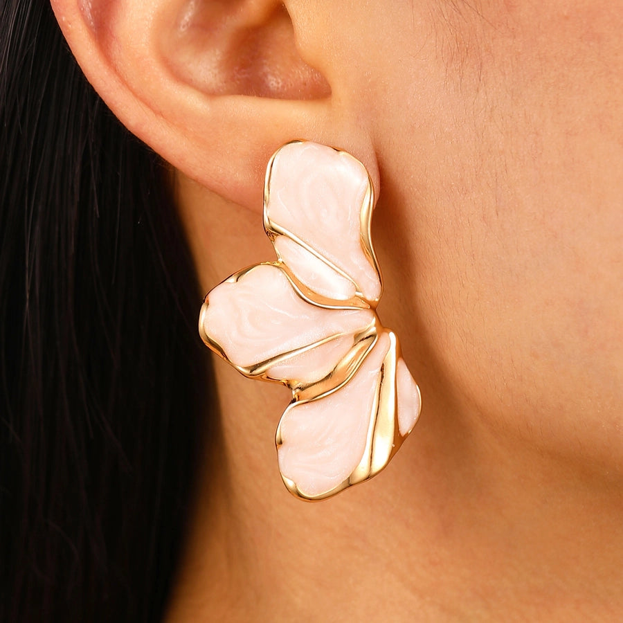 Flower Petal Earrings