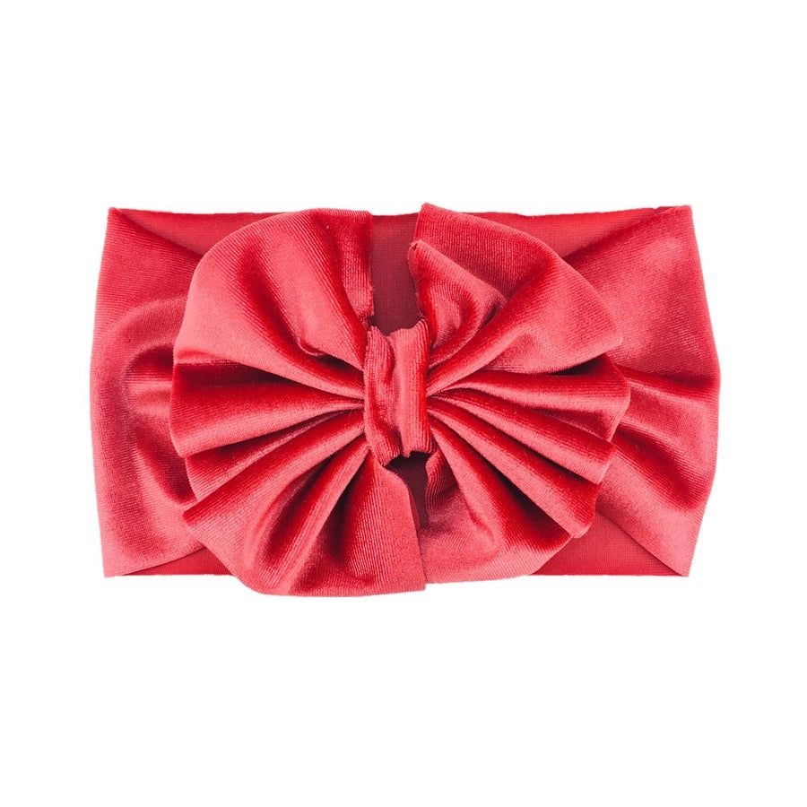 Velour Bowknot Hair Band