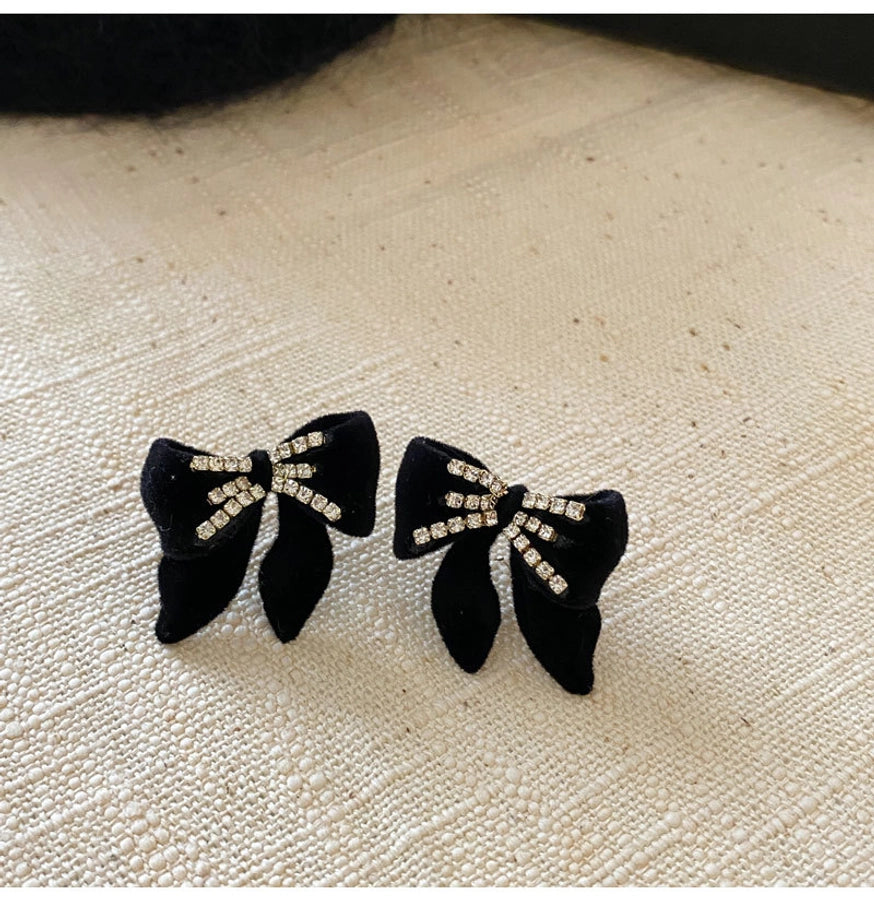 Bow Knot Alloy Ear Studs