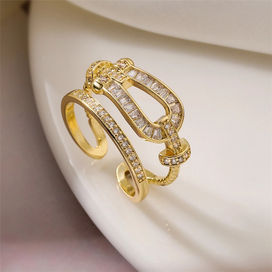 Knot Zircon Ring